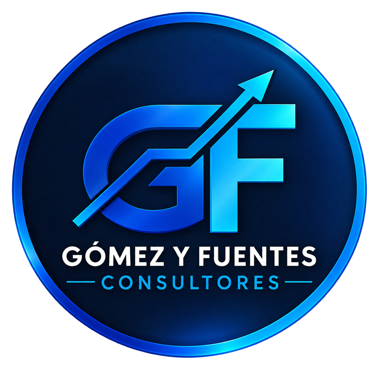 Logo Consultora Gómez y Fuentes circular